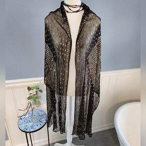 Egyptian Assuit Shawl Antique